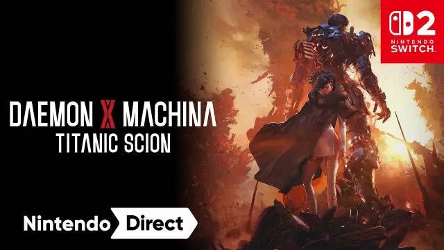 "DAEMON X MACHINA TITANIC SCION" to Debut on NS2 on September 5, 2025