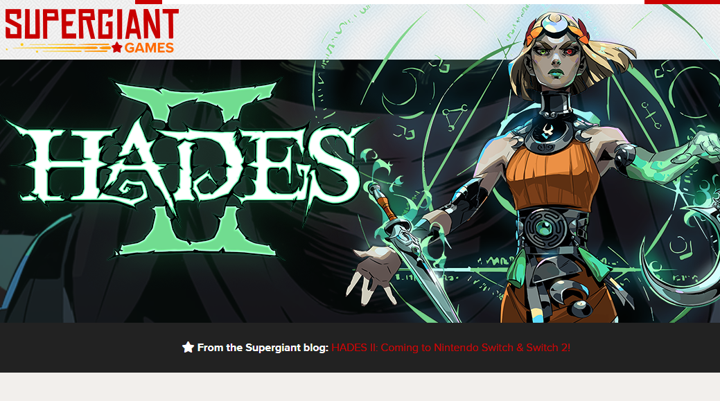 "Hades II" to Launch on Nintendo Switch and Switch 2, Release Date Pending